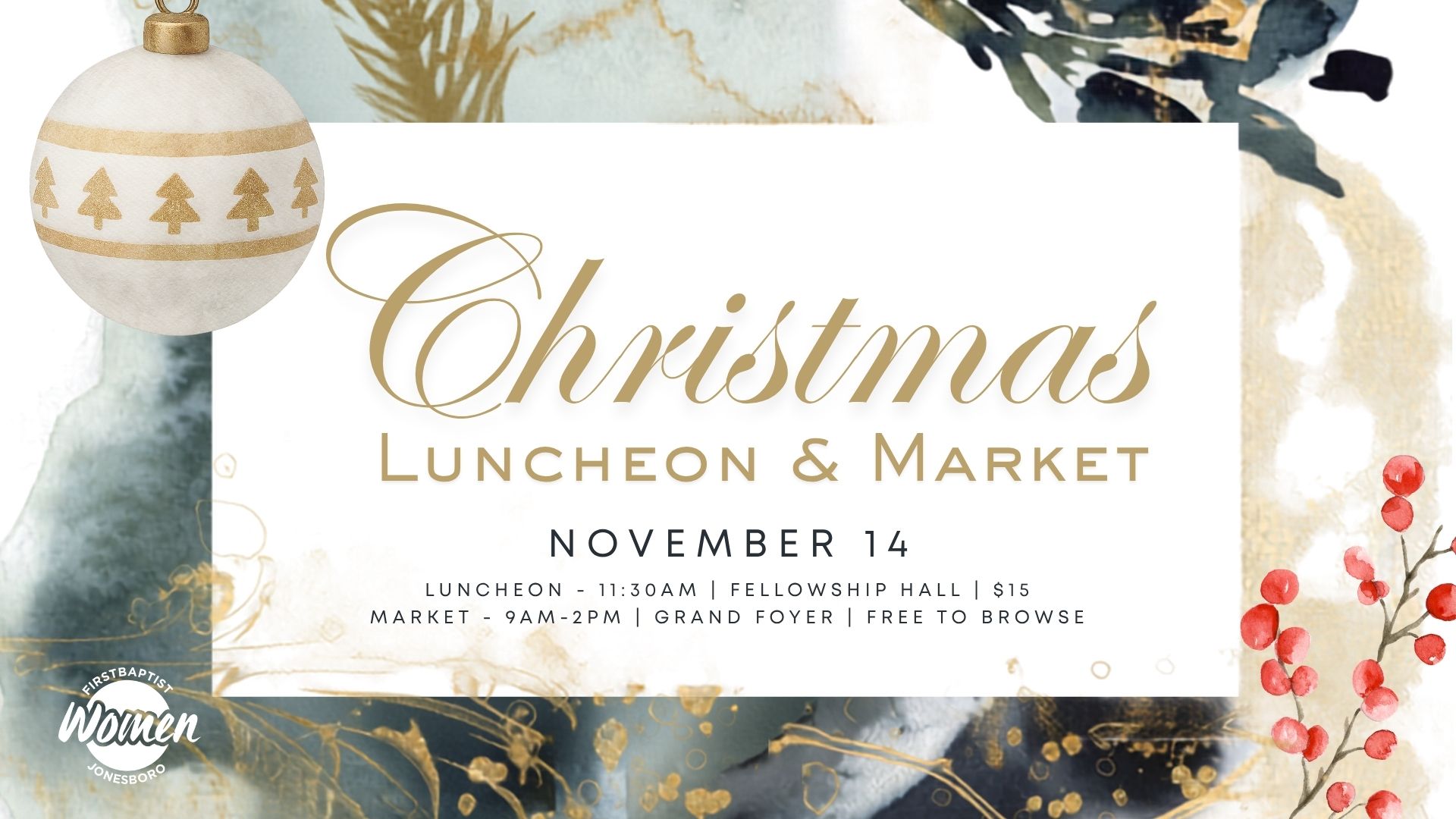 Women's Christmas Luncheon Slide